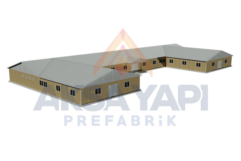 Aksa Yapı Prefabrik 834M²  OFİS BİNASI