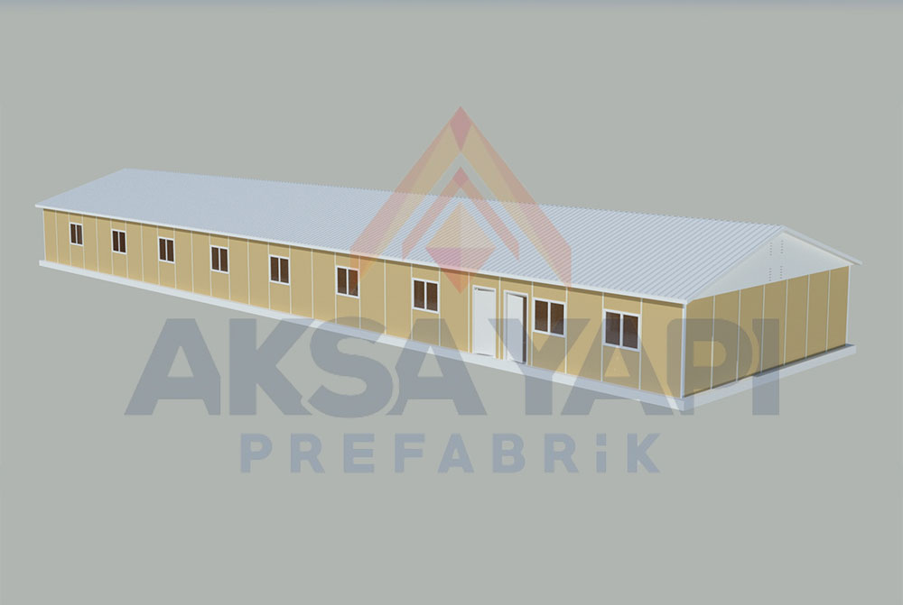 Aksa Yapı Prefabrik 317 M² Yemekhane Binası