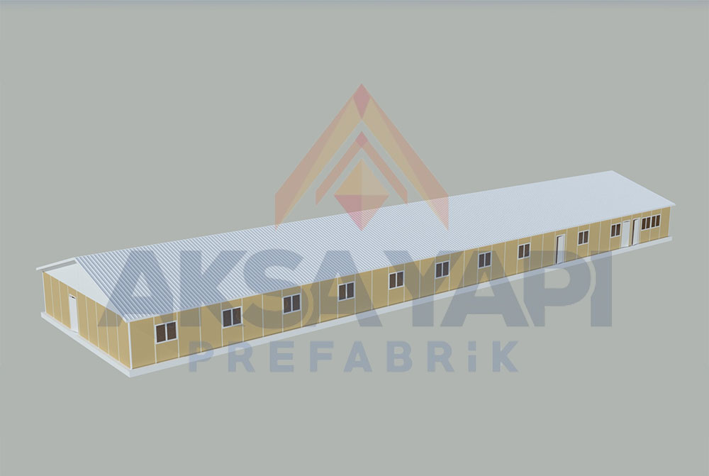 Aksa Yapı Prefabrik 520 M² Yemekhane Binası