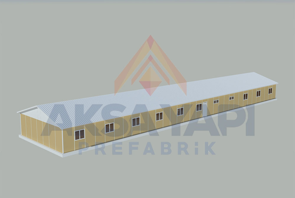 Aksa Yapı Prefabrik 373 M² Yemekhane Binası