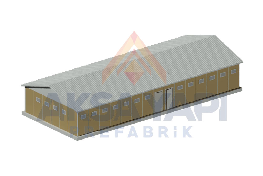 Aksa Yapı Prefabrik 146 M² WC-BANYO BİNASI