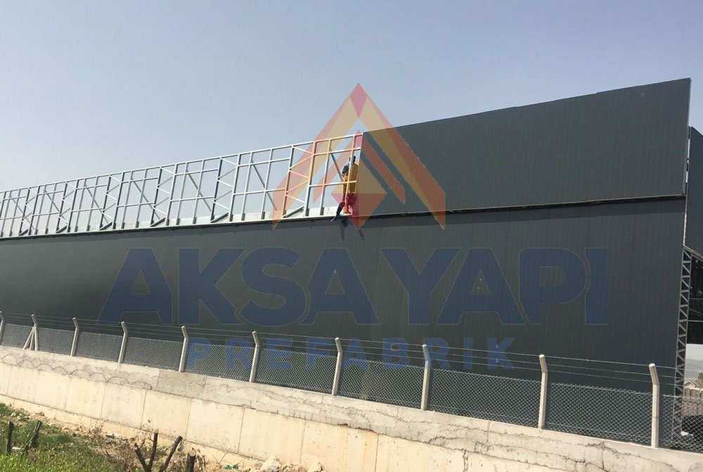 Aksa Yapı Prefabrik Kemalpaşa Prefabrik Hangar