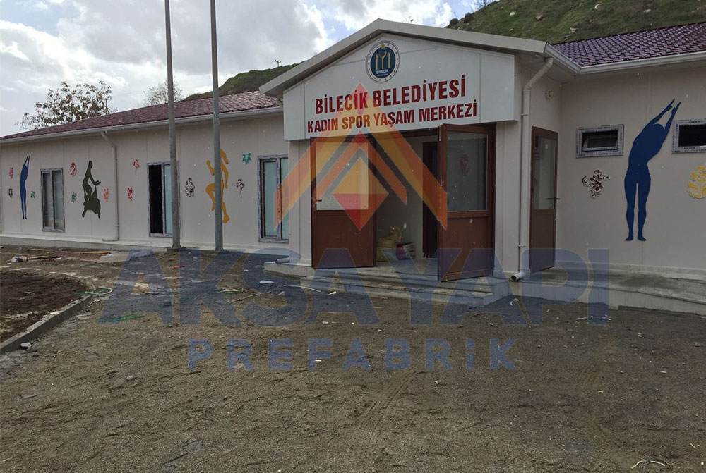 Aksa Yapı Prefabrik Bilecik Belediyesi Spor Salonu