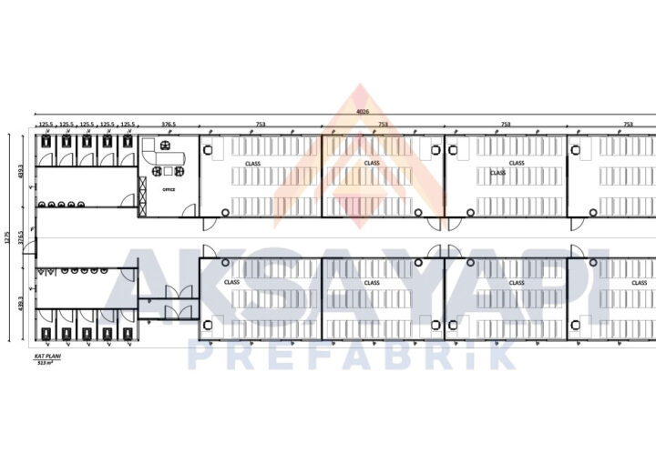 513 M² OKUL BİNASI-2