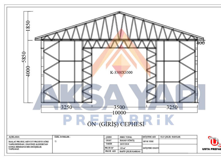 120 m² Hangar-4
