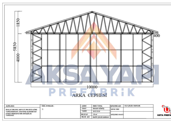 120 m² Hangar-5